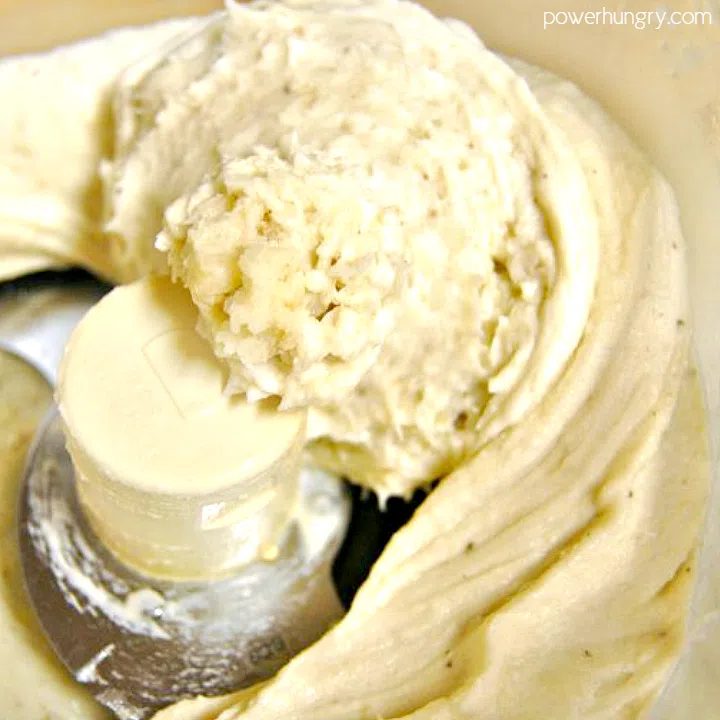 frozen bananas being transformed into creamy ice cream