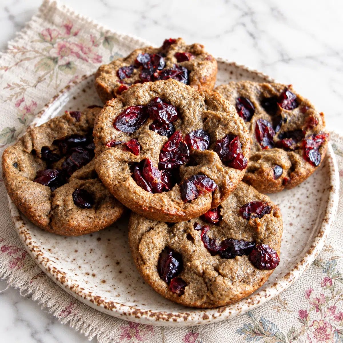 Chia Seed Cookies (5 Ingredients, Vegan & Gluten-Free)