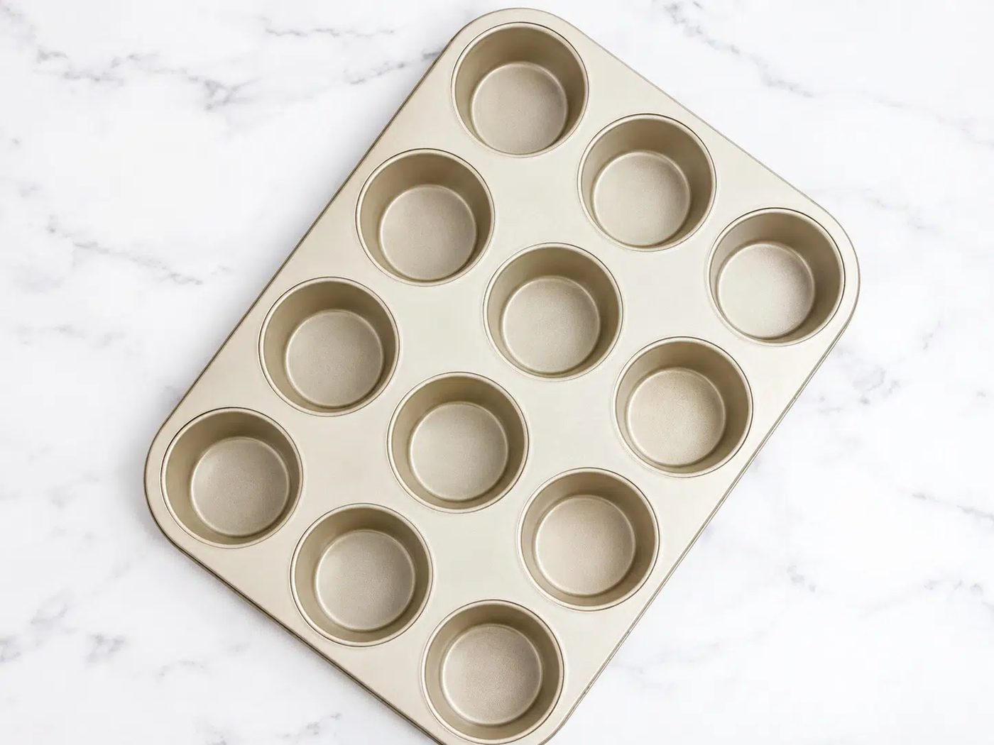 prepared muffin tin