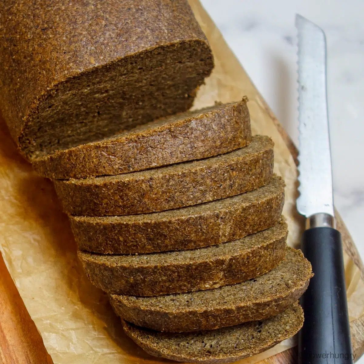 100% Chia Firm Sandwich Bread (Vegan, Oil-free, GF)