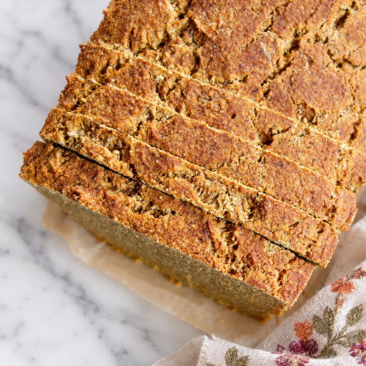 sliced millet pumpkin bread