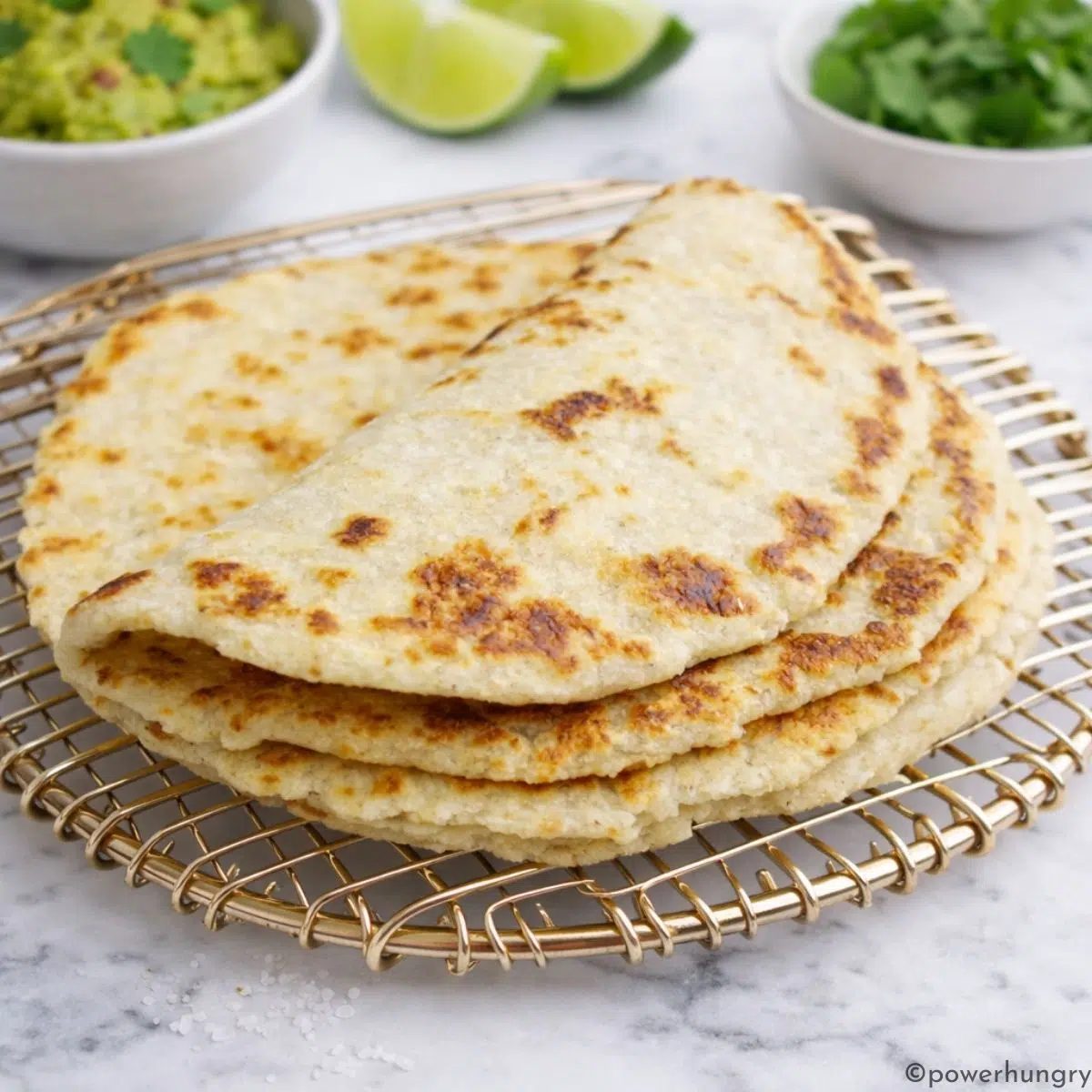 2 Ingredient Almond Flour Tortillas (Vegan, Keto, Grain-Free, Oil-Free)