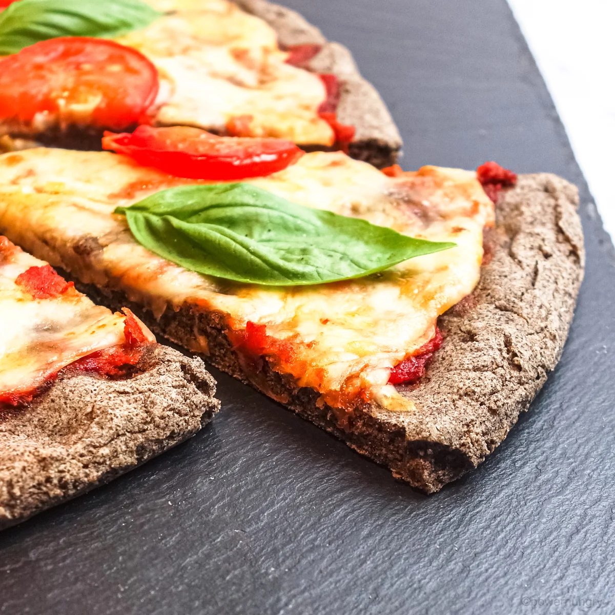 2-Ingredient Buckwheat Pizza Crust (V, GF)