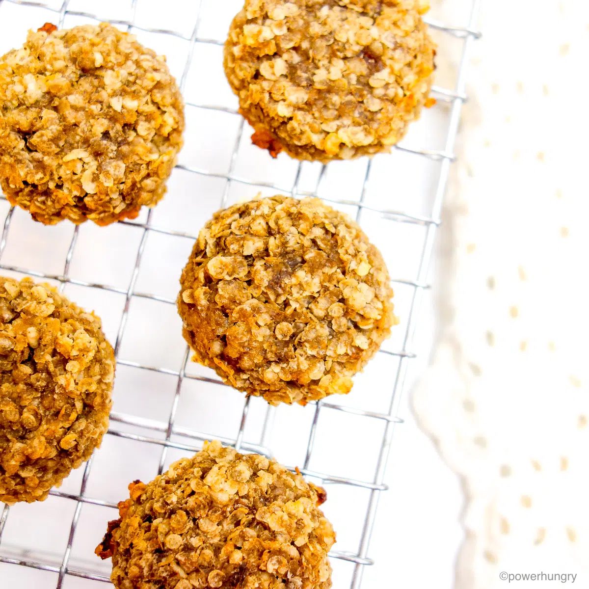2 Ingredient Banana Millet Cookies (V, GF, Oil-Free)