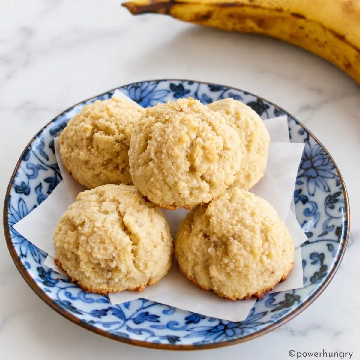 3-Ingredient Banana Almond Flour Cookies (Vegan)