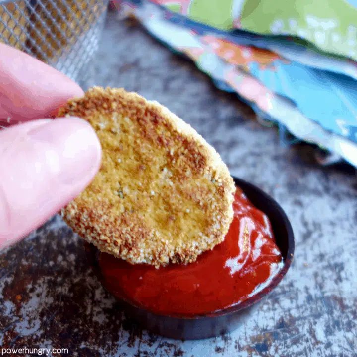 3-ingredient almond flour vegetable nuggets that are vegan, paleo, & have a keto option