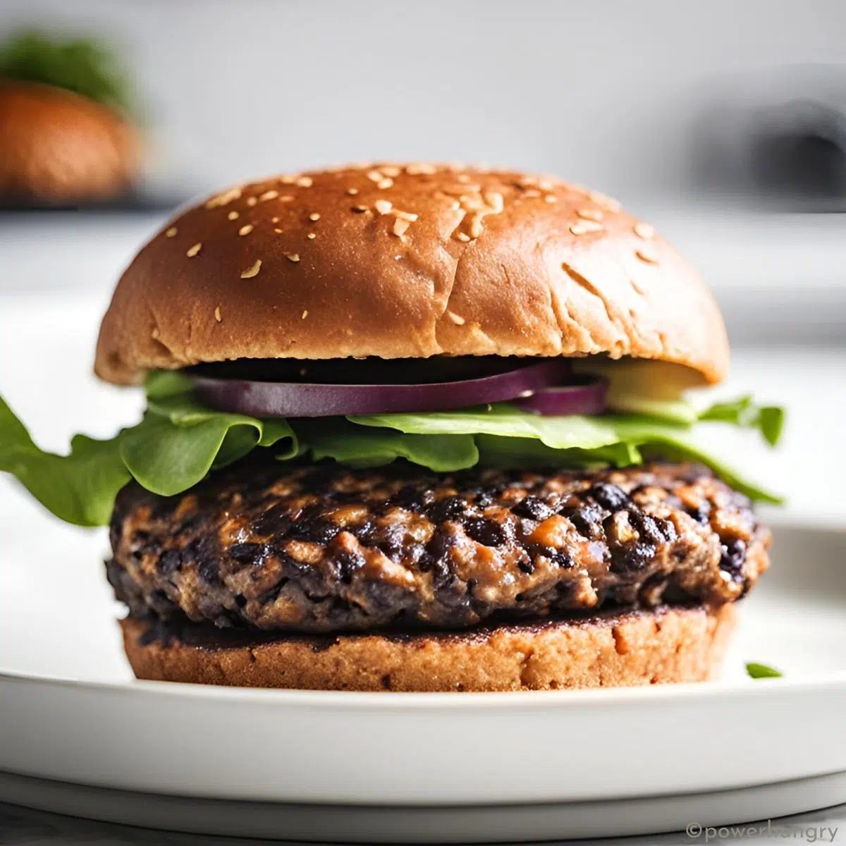 3 Ingredient Bean Burgers (High Protein, Vegan, GF)