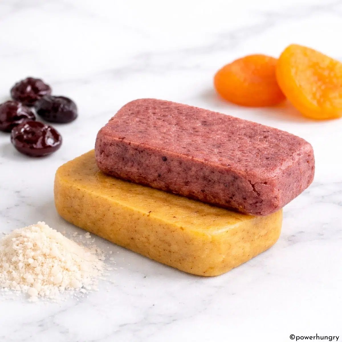 3-ingredient Fruit Protein Bars (Oat-Free, No-bake, Vegan)