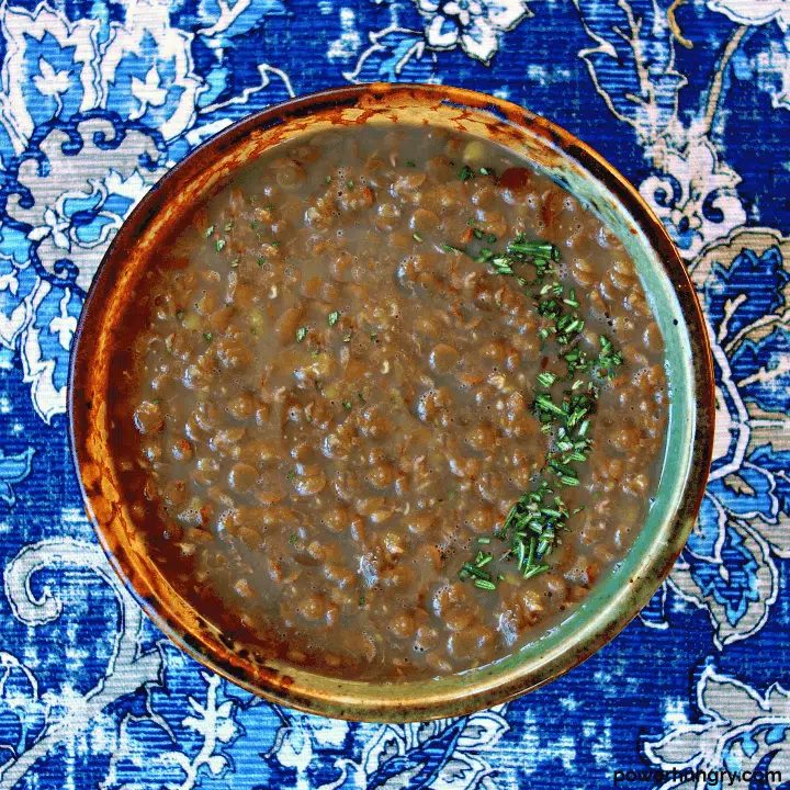 3 Ingredient Lentil Soup (Vegan, High Protein)