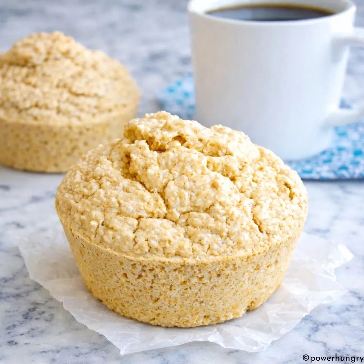 3-Ingredient Oat Muffins (Vegan, Gluten-free, Oil-free)
