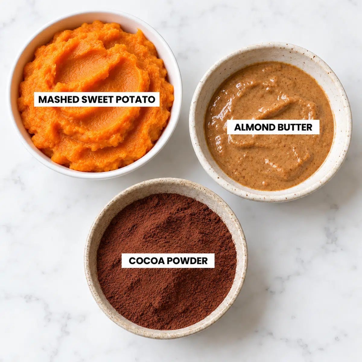 sweet potato brownies ingredients