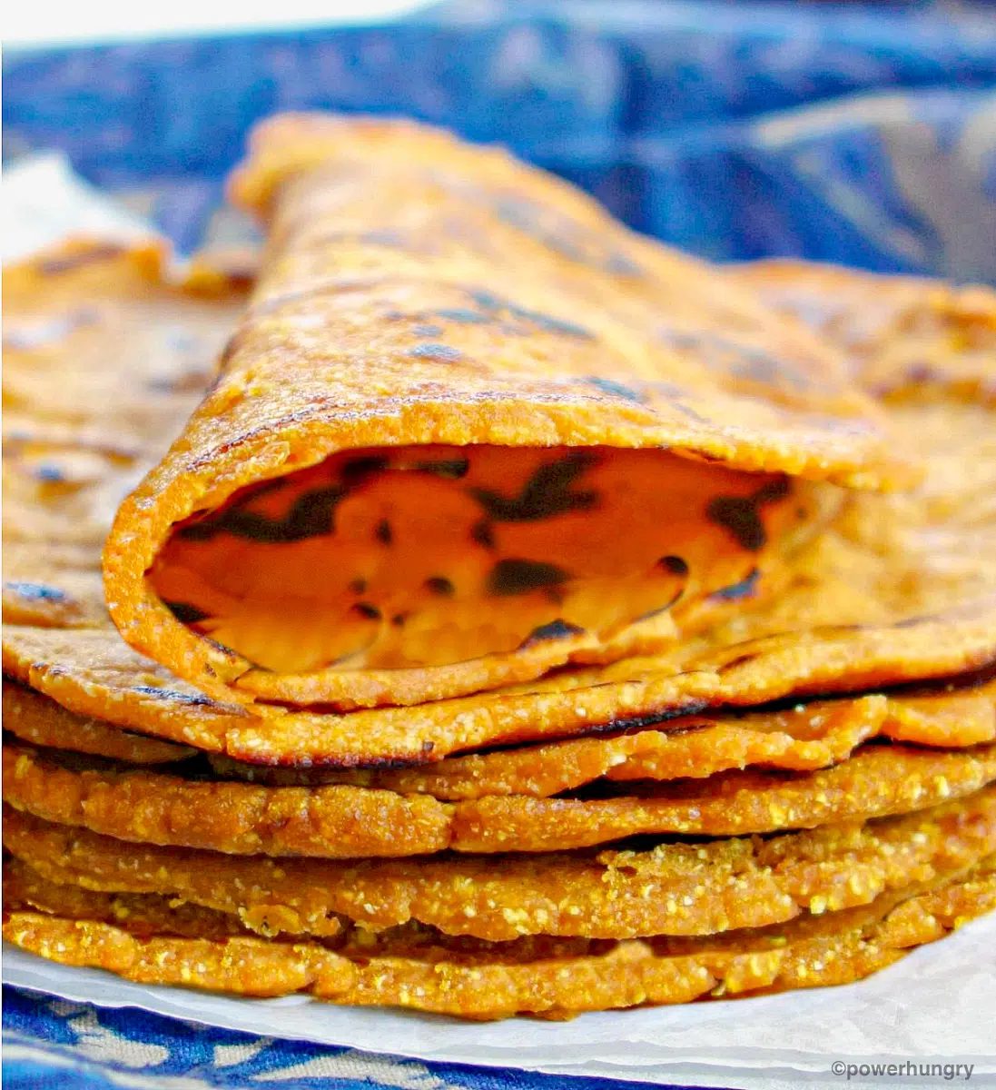 rolled vegan tortilla