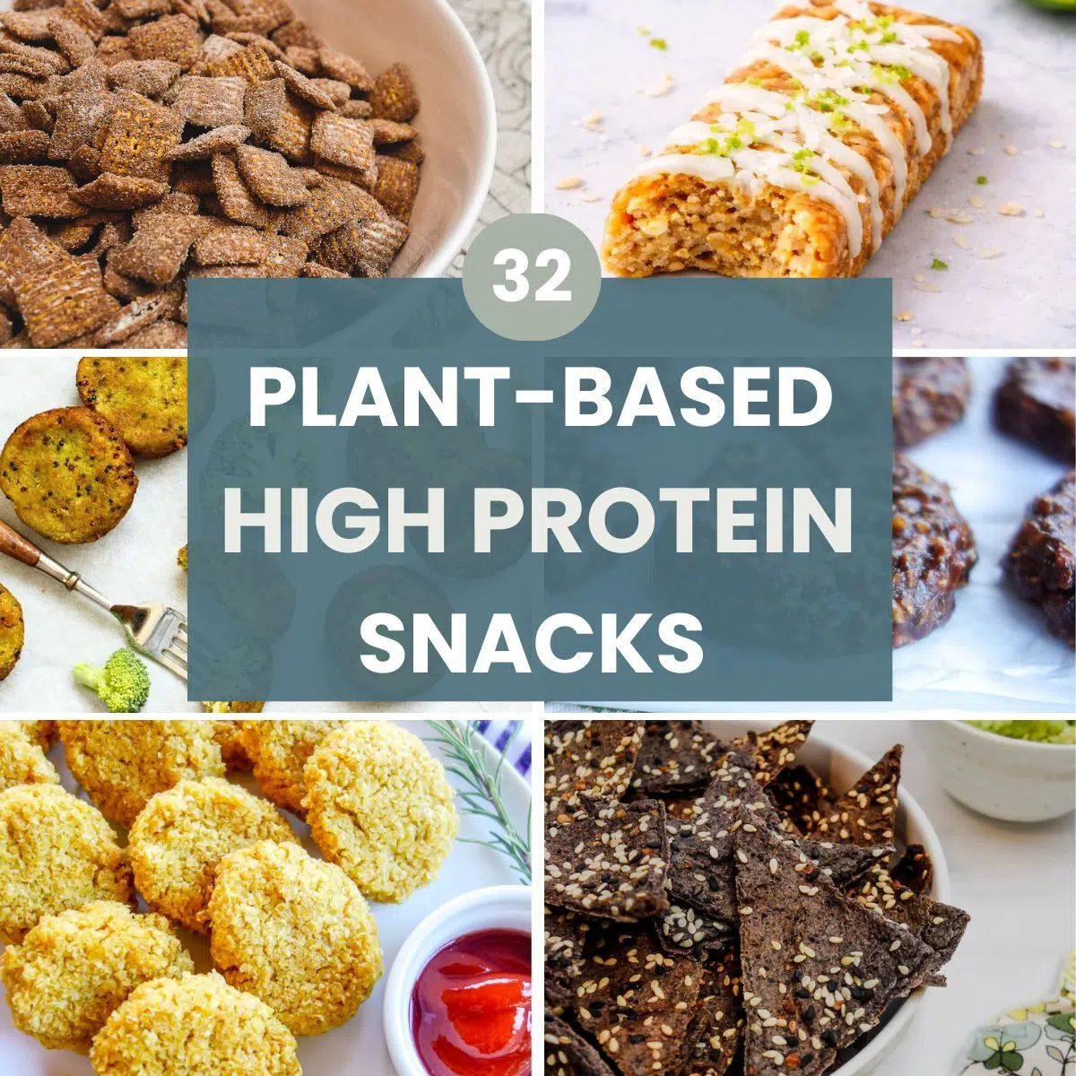 32 High-Protein Plant-Based Snacks