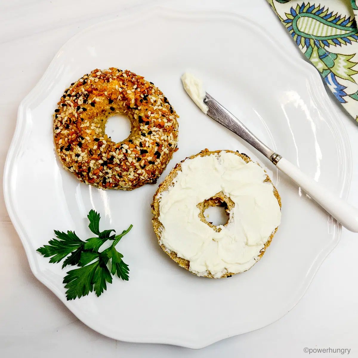 White Bean Protein Bagels (13 grams each)