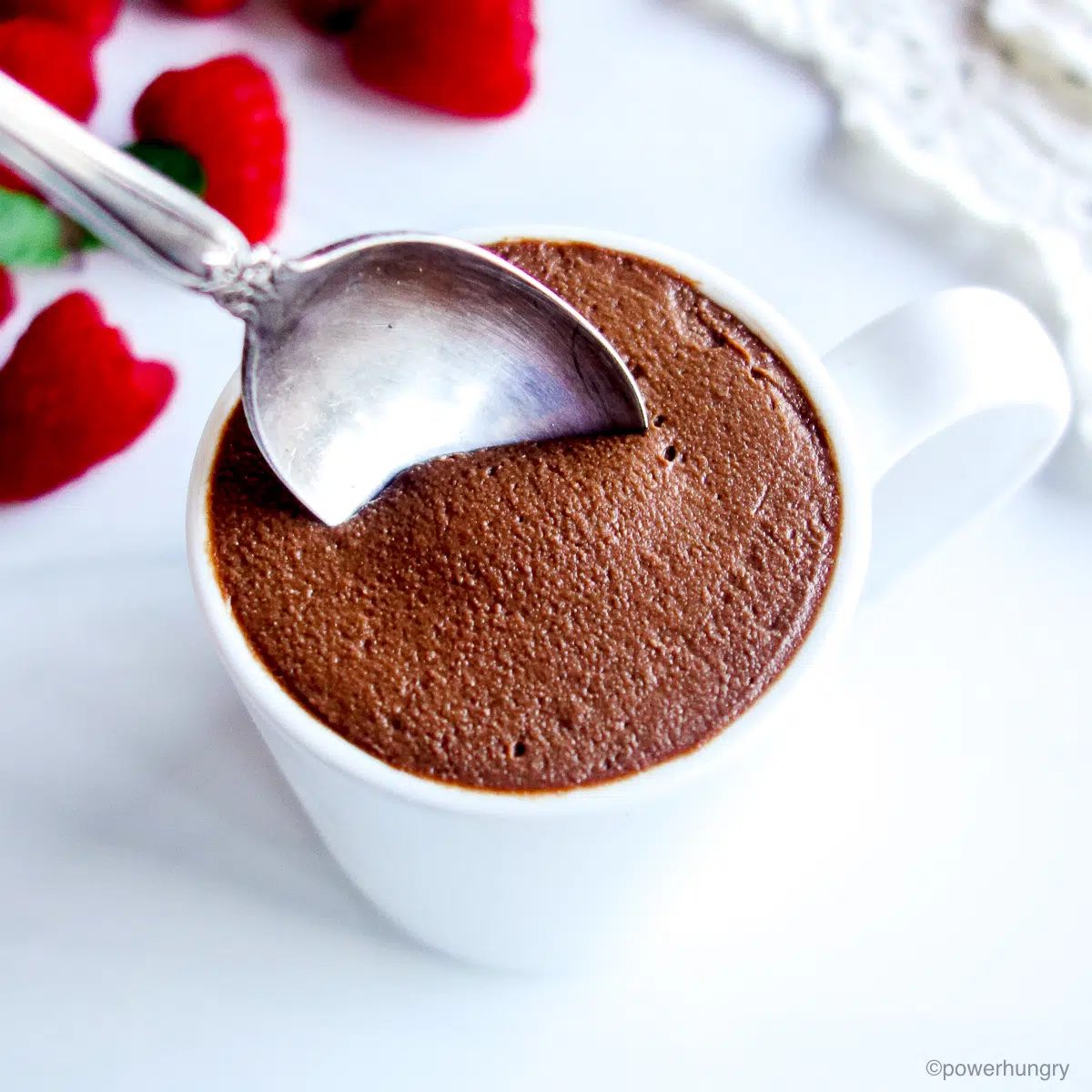 Vegan Chocolate Protein Mousse (No Tofu, No Protein Powders)