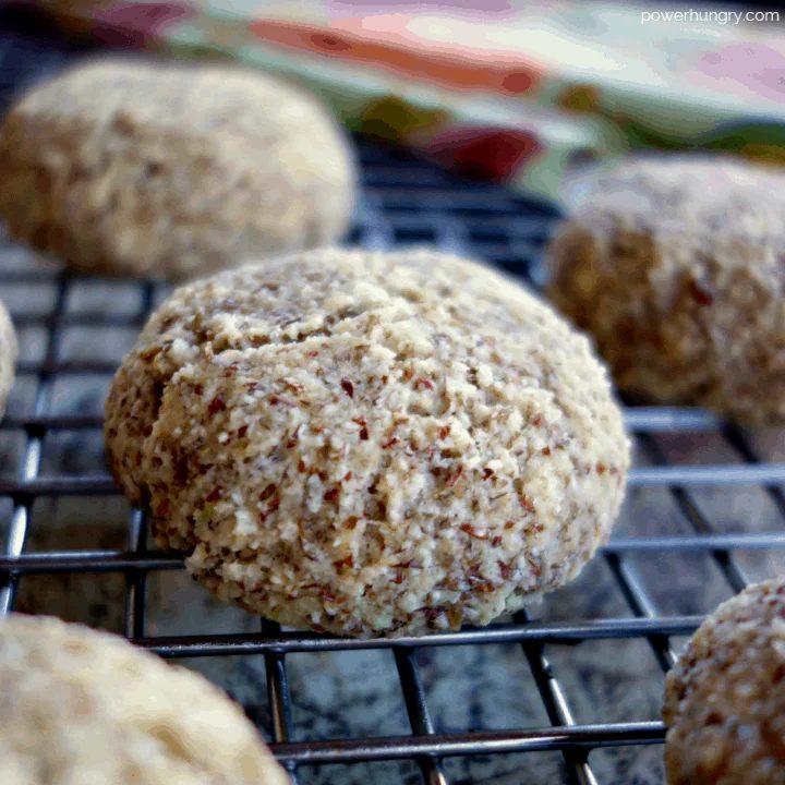 Almond Flour Flax Biscuits (Vegan, Oil-free, GF)