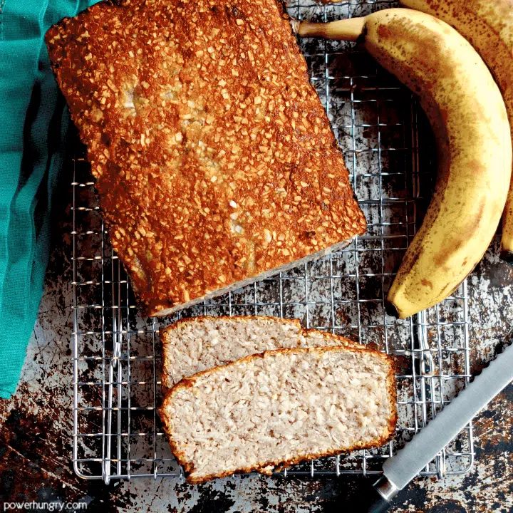Grain-Free Vegan Banana Bread (4 Ingredients)