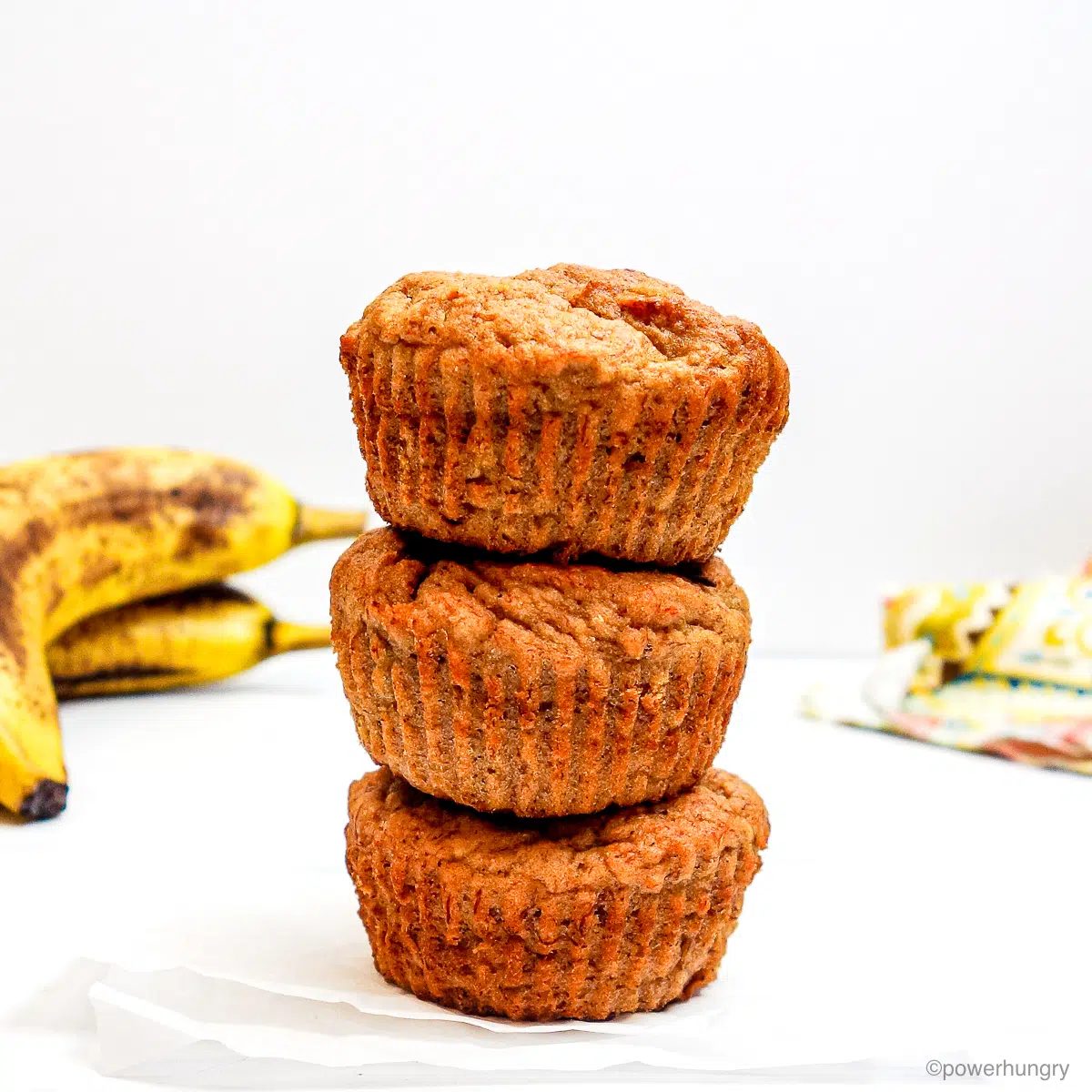 Vegan Cassava Flour Banana Muffins (4 Ingredients)