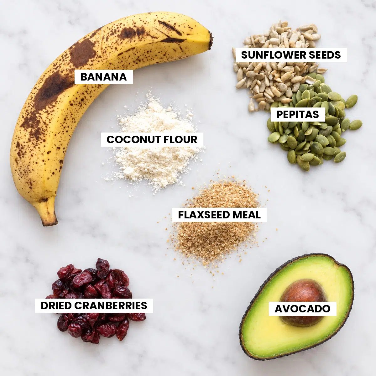 oat-free vegan granola cookies ingredients