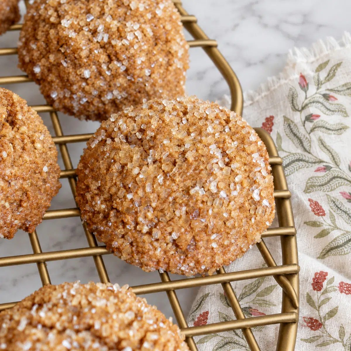 Almond Flour Gingerbread Cookies (Vegan, Grain-Free)