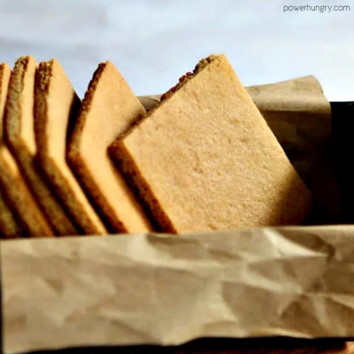 Vegan Almond Flour Graham Crackers (Grain-Free)