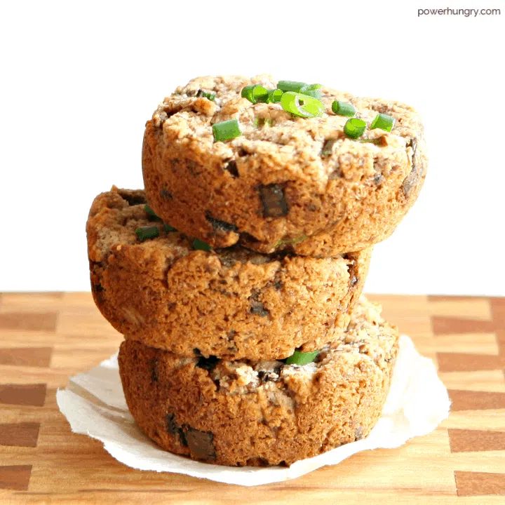 Mushroom Almond Flour Bread (Vegan, GF)