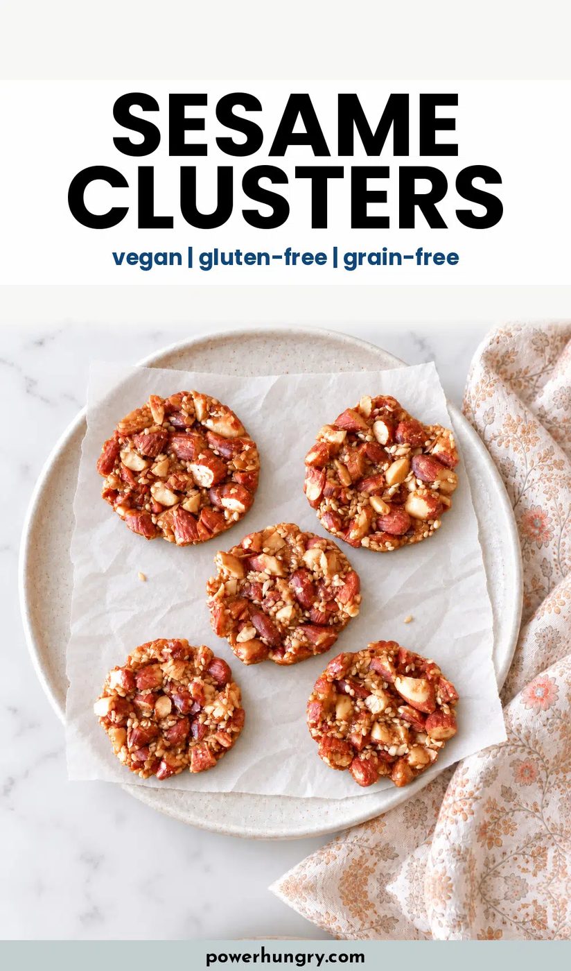 sesame clusters pinterest pin