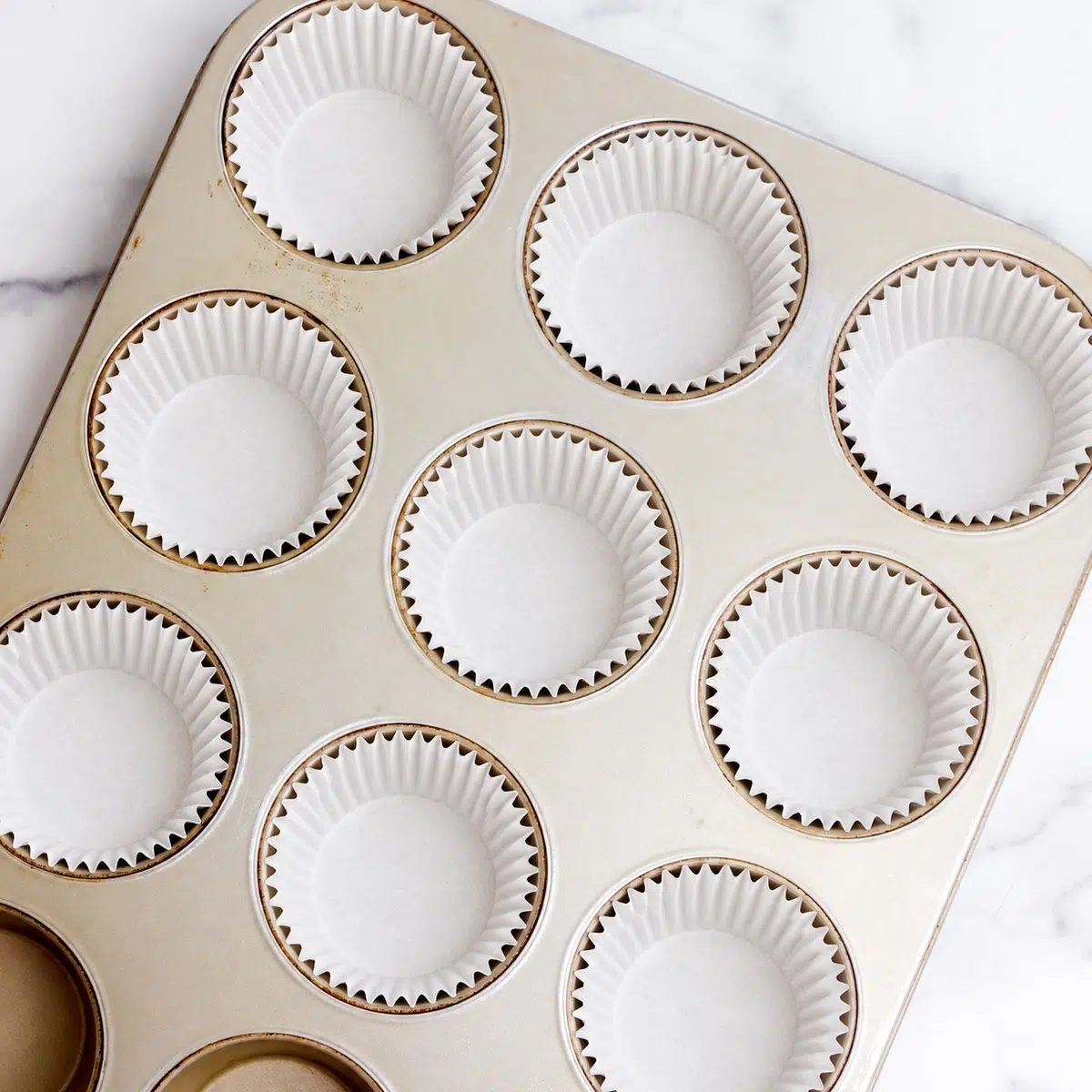 lined cups cups for applesauce chickpea flour muffins