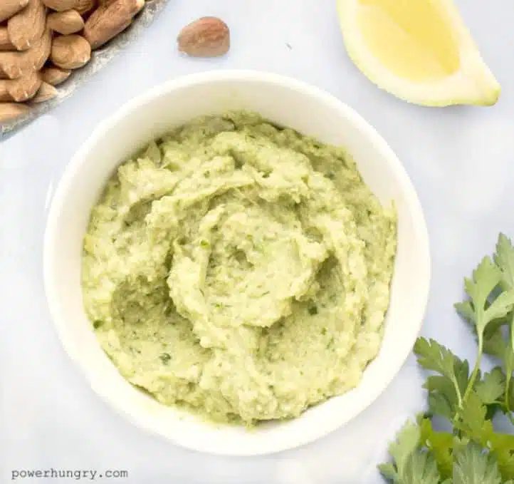 Artichoke Heart Hummus (No Beans, No Tahini)