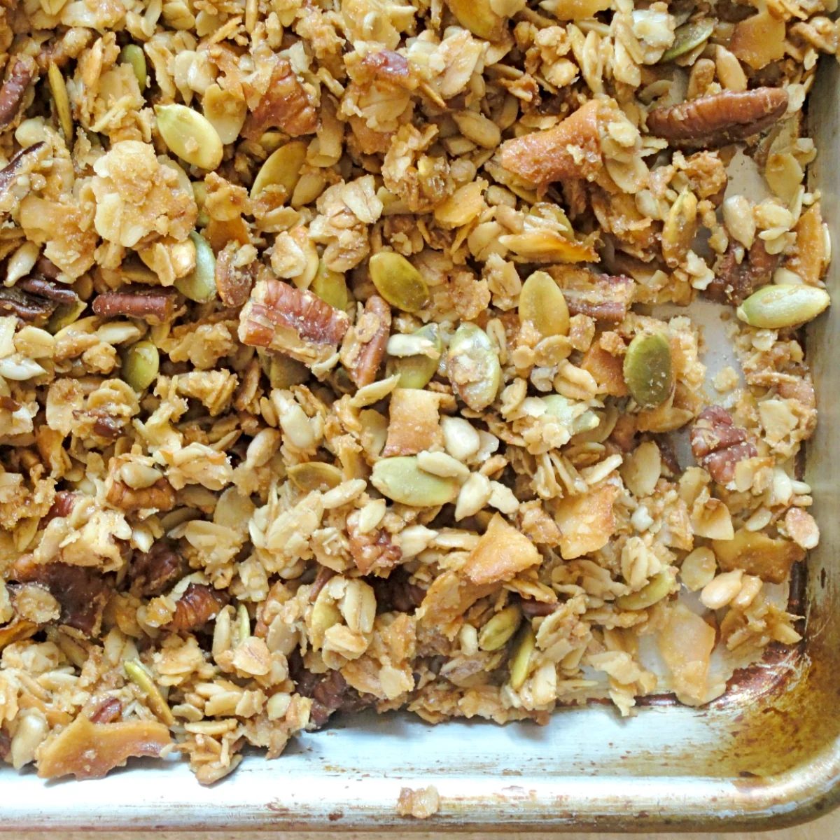 Banana Bread Protein Granola {vegan, GF}