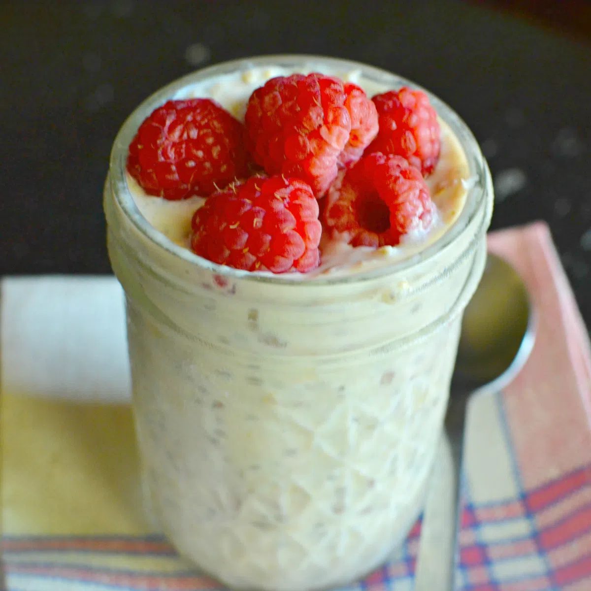 Banana Chia Overnight Oats {vegan, GF}