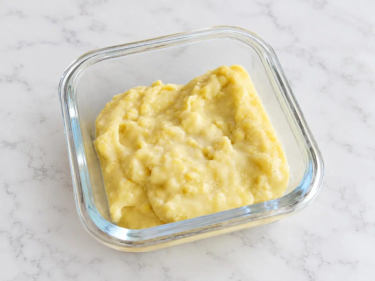 vegan chickpea flour mayonnaise base chilled