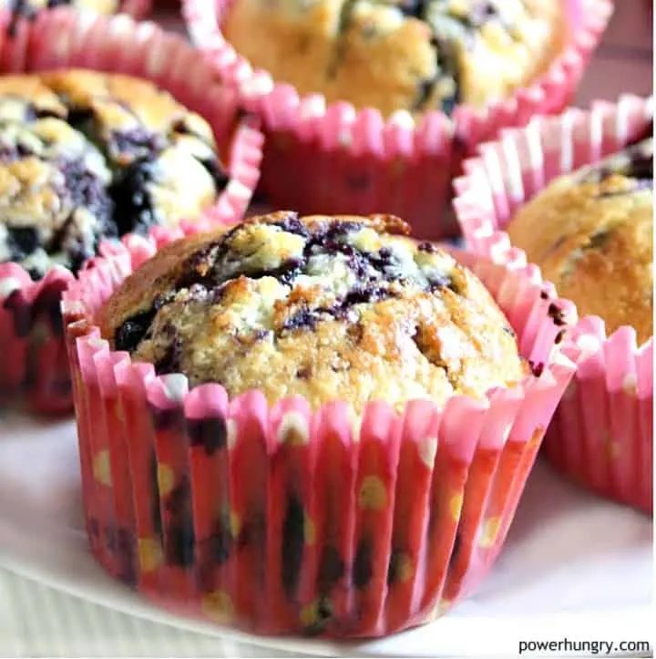 Vegan Blueberry Oat Muffins (Oil-free, Gluten-free)
