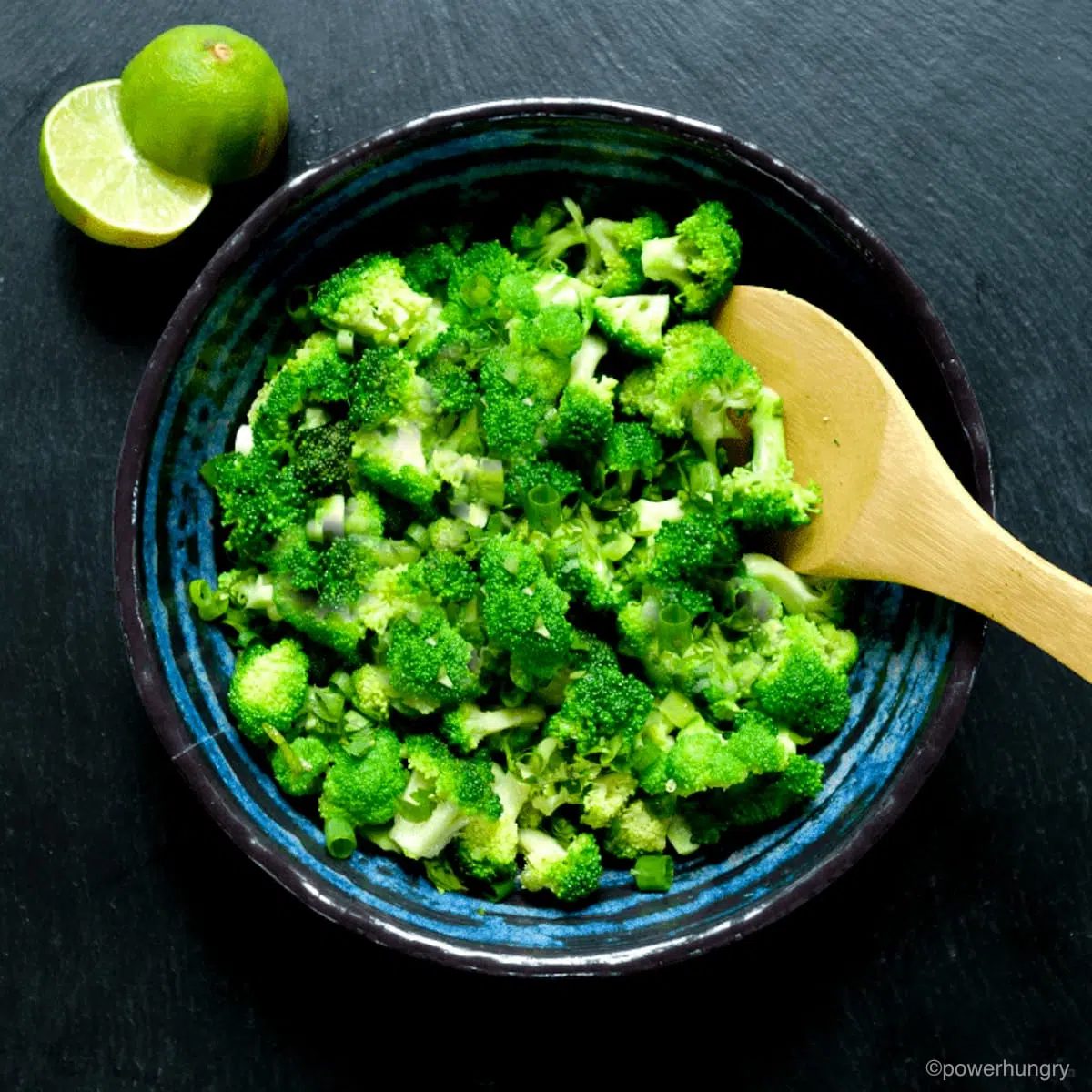Straightforward Chopped Broccoli Salad (V, Oil-Free)