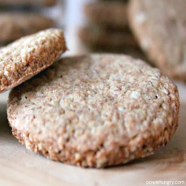 Buckwheat Almond Shortbread Cookies {vegan, gluten-free}