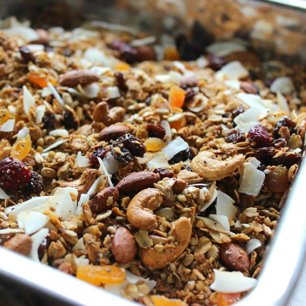 Oil-Free Buckwheat Granola (GF, No Oats)