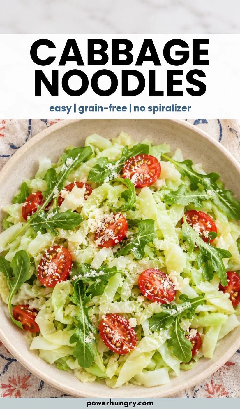 cabbage noodles pinterst pin