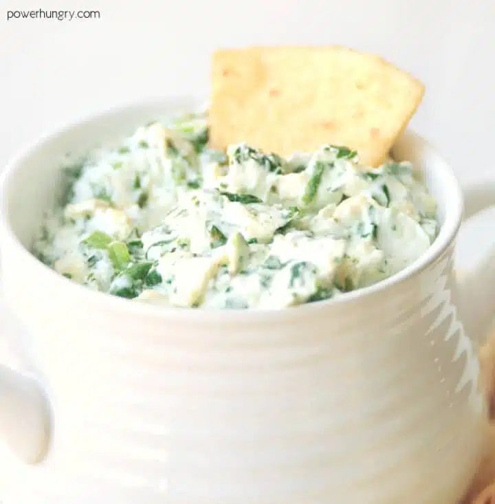 Cashew Spinach & Artichoke Dip {Nourishing, Vegan, Paleo}