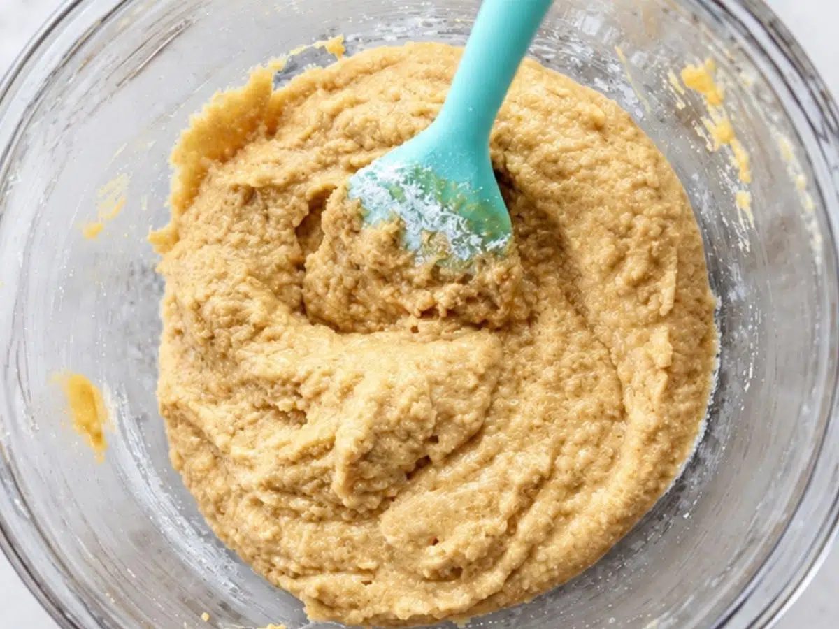 cassava flour cookies cookie dough in bowl