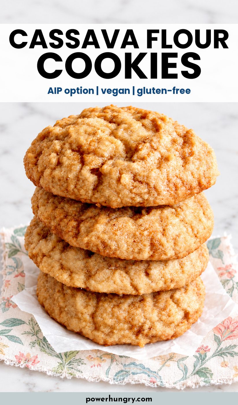 cassava flour applesauce cookies pinterest pin