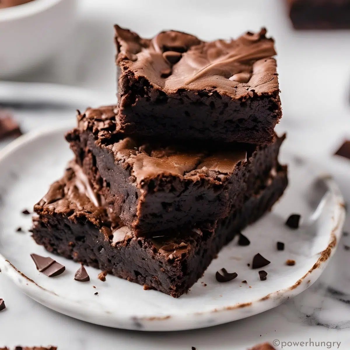 Cassava Flour Brownies (No Eggs, No Oil)