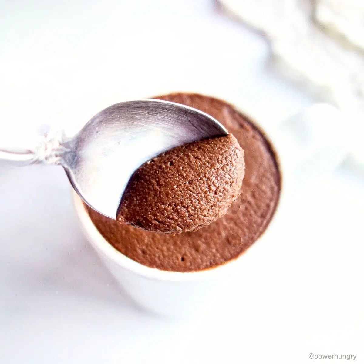 chocolate vegan protein mousse