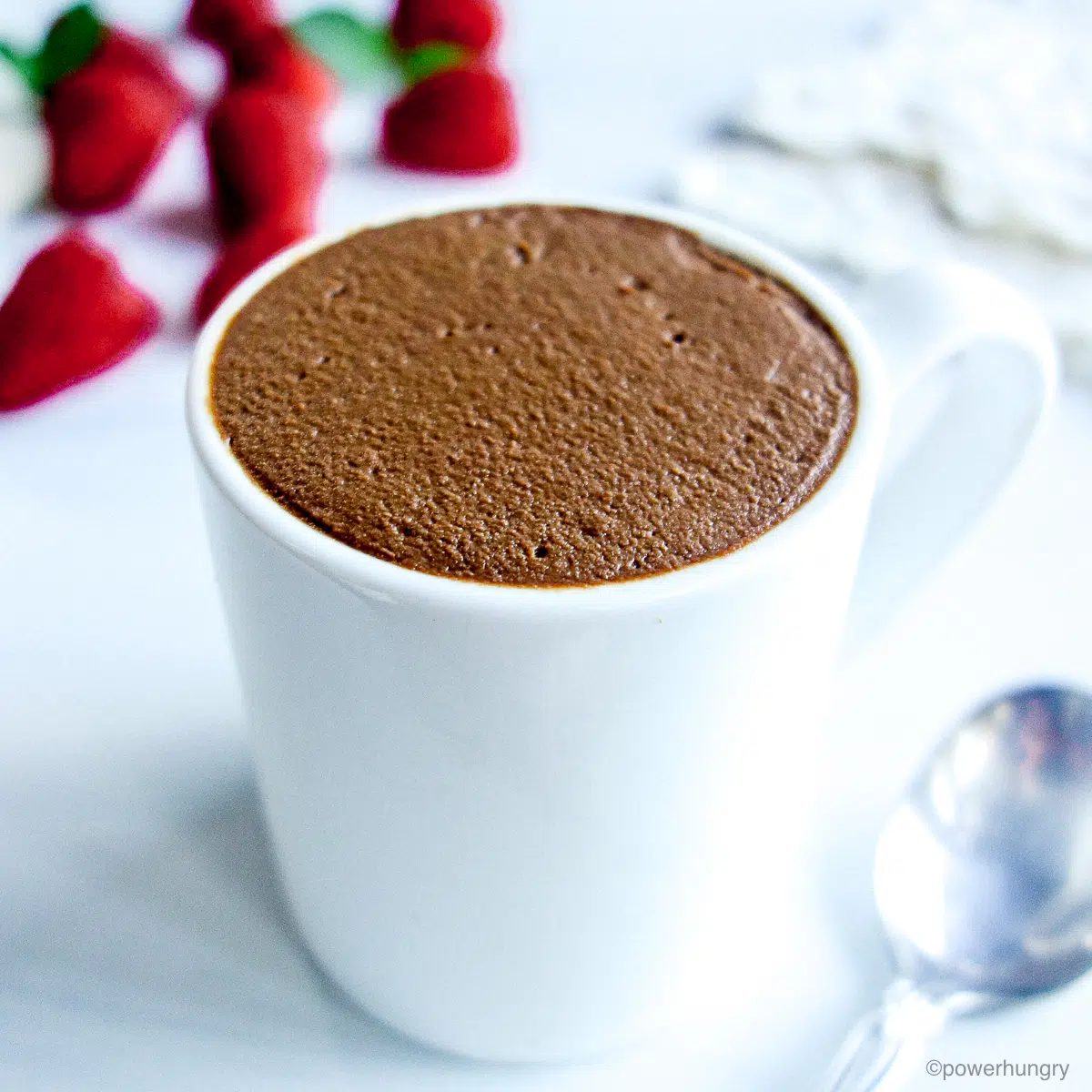 chocolate protein mousse