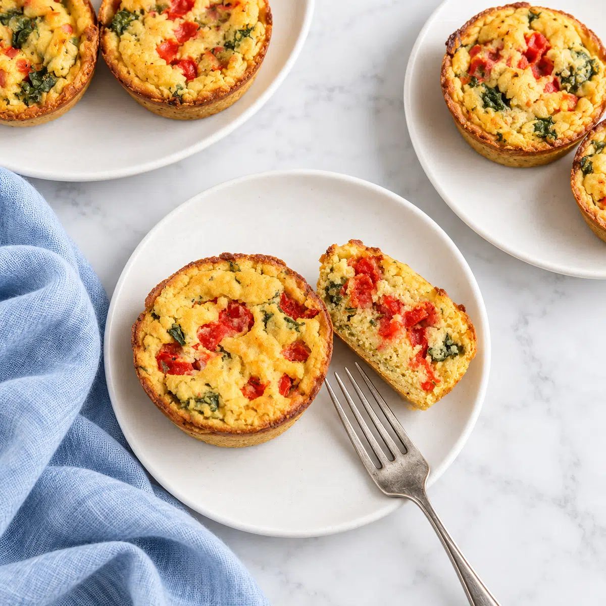 Chickpea Flour Quiche: Straightforward Vegan Mini Quiches