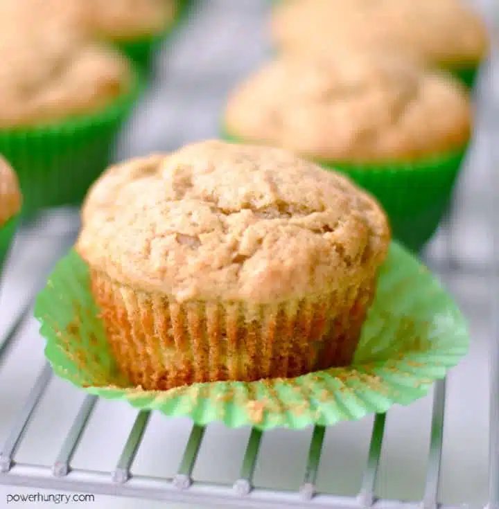 Coconut-Lime Chickpea Flour Muffins (Vegan, Oil-Free, Grain-Free)