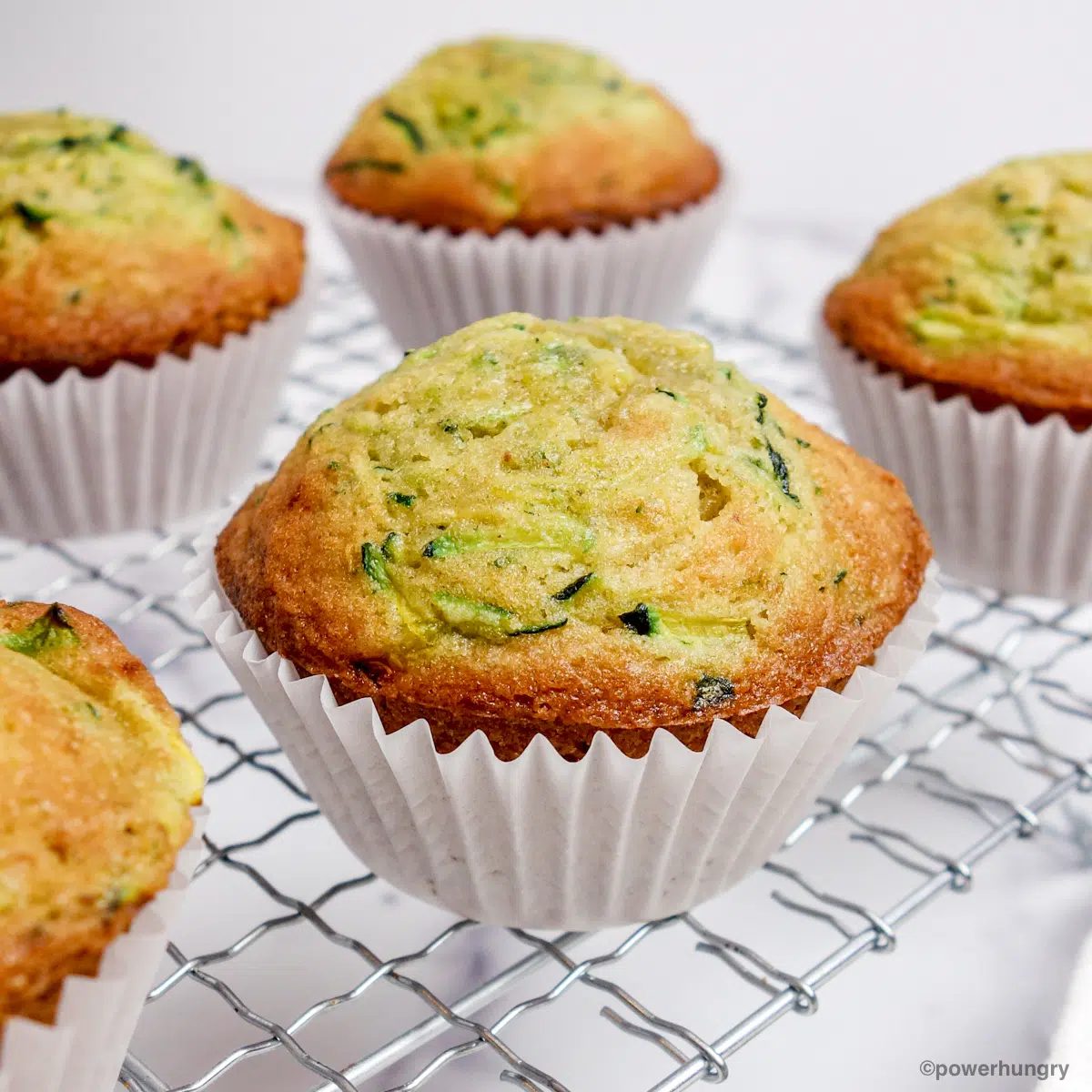 3 Ingredient Vegan Zucchini Muffins (Grain free, Oil free)