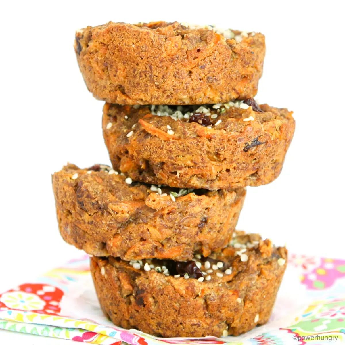Vegan Carrot Cake Breakfast Cookies (oil-free, GF)