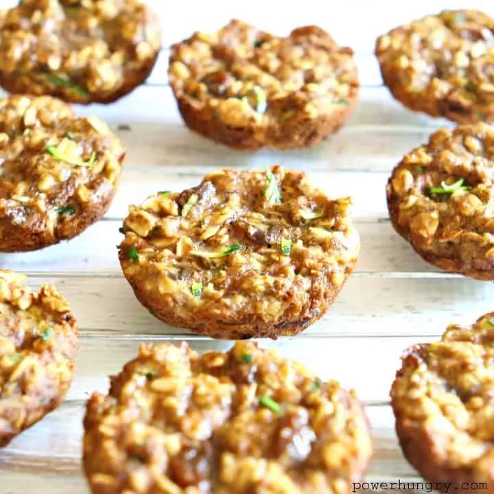 Zucchini Oat Breakfast Cookies (Vegan, GF)