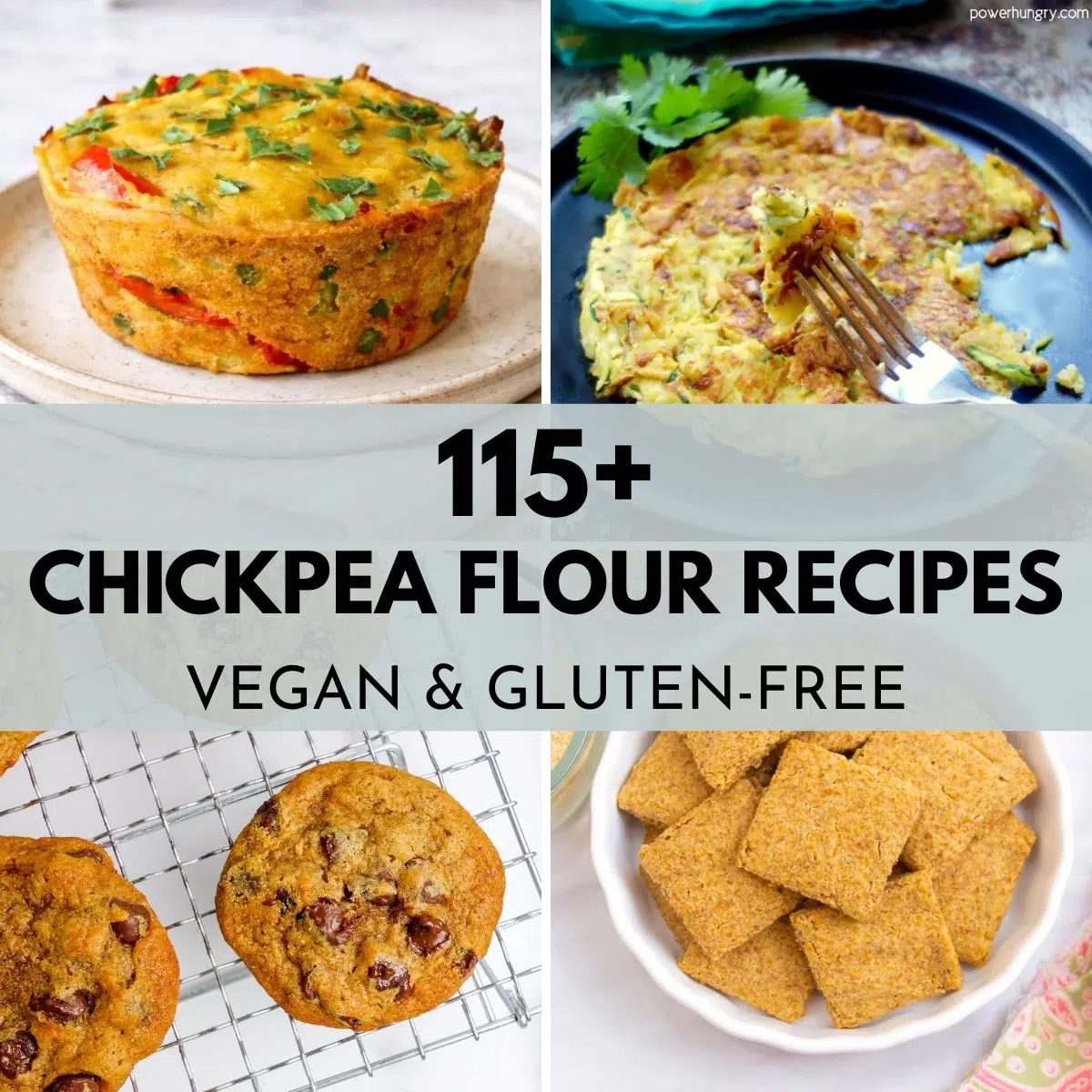Chickpea Flour Recipes:115+ Vegan & Gluten-Free Ideas