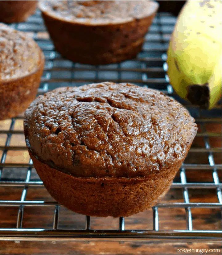 Grain-Free Banana Bran Muffins (Vegan, Oil-Free)